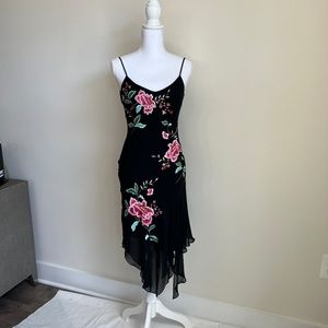 Sue Wong silk Embroidered Dress